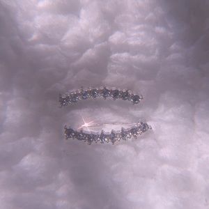 cubic zirconia ear crawlers